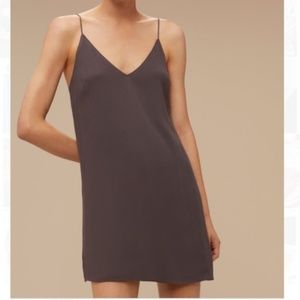 Aritzia Wilfred Free Vivienne Slip Dress - Purple